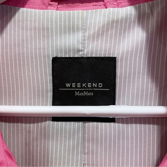MaxMara Weekend Pink Belted Jacket - Picture 8 of 13